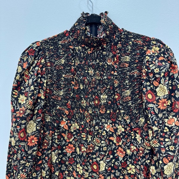 Anthropologie Plenty by Tracy Reese Smocked Floral
Mini Dress, Sz Small - Picture 9 of 10